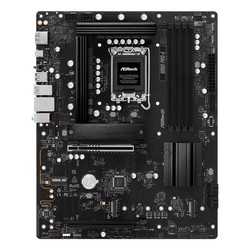 Asrock B860 Pro-A Intel B860 LGA 1851 (Socket V1) ATX Asrock B860 Pro-A Intel B860 LGA 1851 (Socket V1) ATX