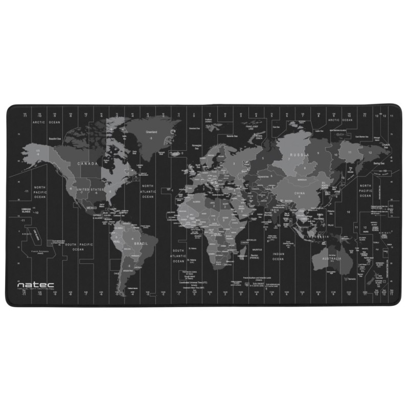 Natec mouse pad time zone maps maxi npo-1119 Natec mouse pad time zone maps maxi npo-1119