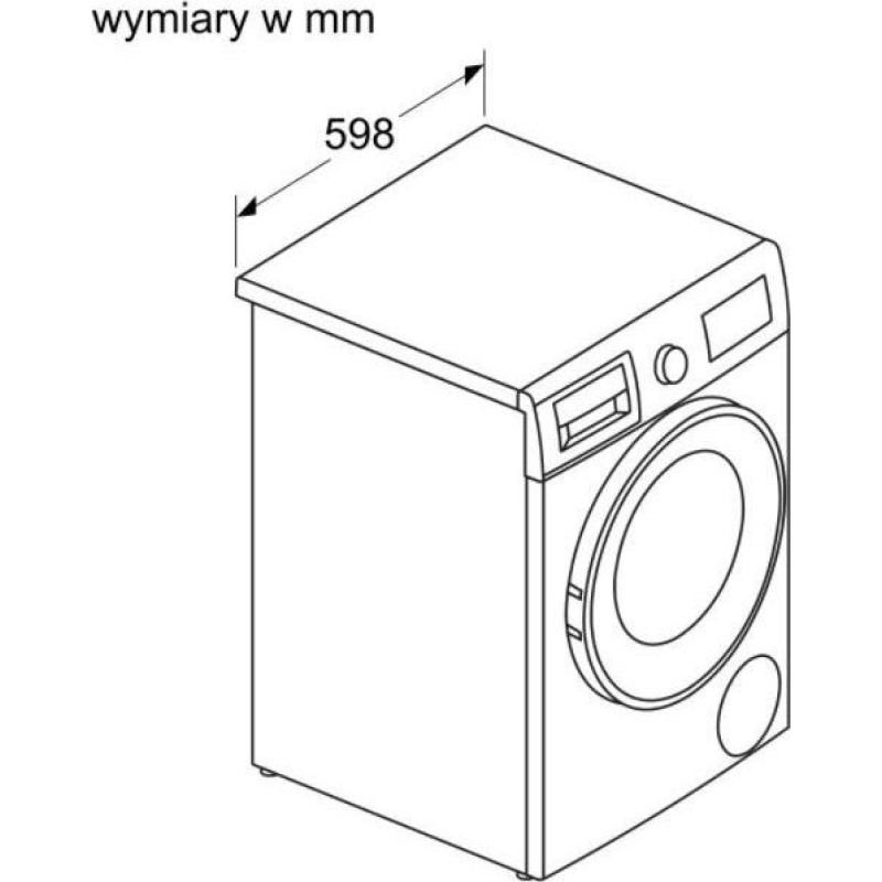 Washer-dryer BOSCH WNA13401PL Washer-dryer BOSCH WNA13401PL