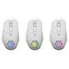 MOUSE DEFENDER GM-514 GLORY OPTIC RF RGB 3200dpi 7P WHITE