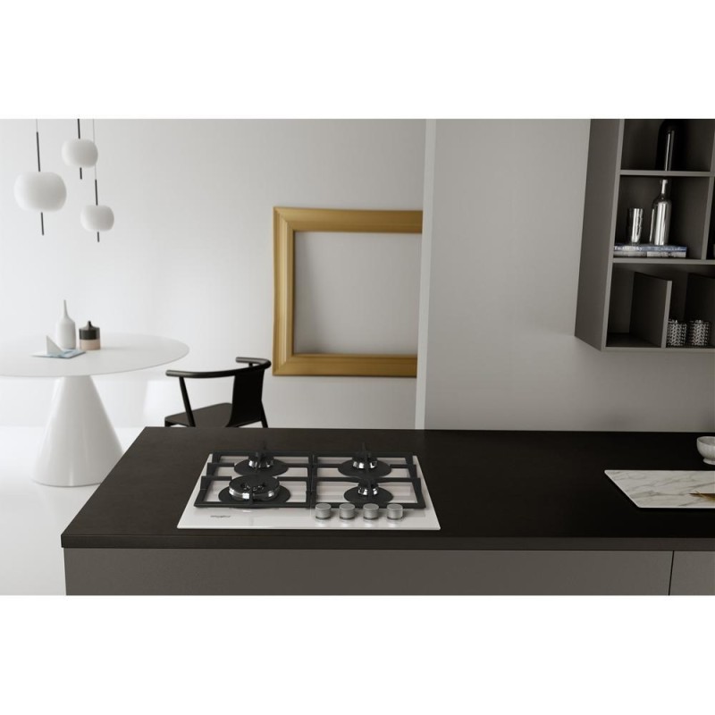 Whirlpool AKTL629/WH White Built-in 59 cm Gas 4 zone(s) Whirlpool AKTL629/WH White Built-in 59 cm Gas 4 zone(s)