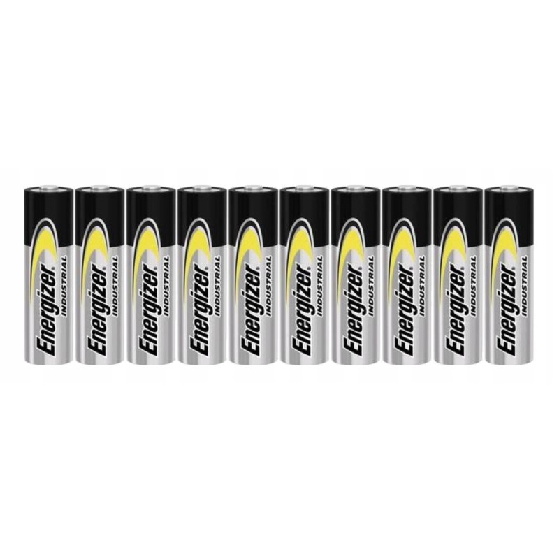 ENERGIZER BATTERY INDUSTRIAL PRO AA LR6 1.5V 10 PCS ENERGIZER BATTERY INDUSTRIAL PRO AA LR6 1.5V 10 PCS