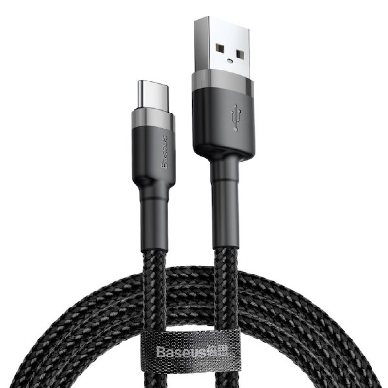 Baseus CATKLF-BG1 mobile phone cable Black 1 m USB A USB C Baseus CATKLF-BG1 mobile phone cable Black 1 m USB A USB C