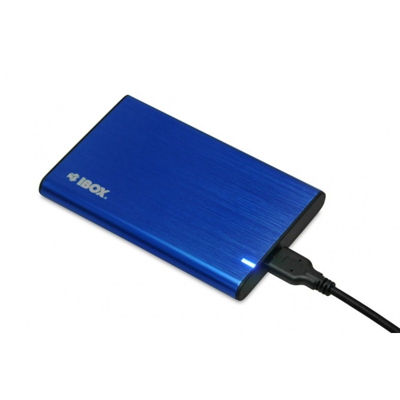 iBox HD-05 HDD/SSD enclosure Blue 2.5 iBox HD-05 HDD/SSD enclosure Blue 2.5