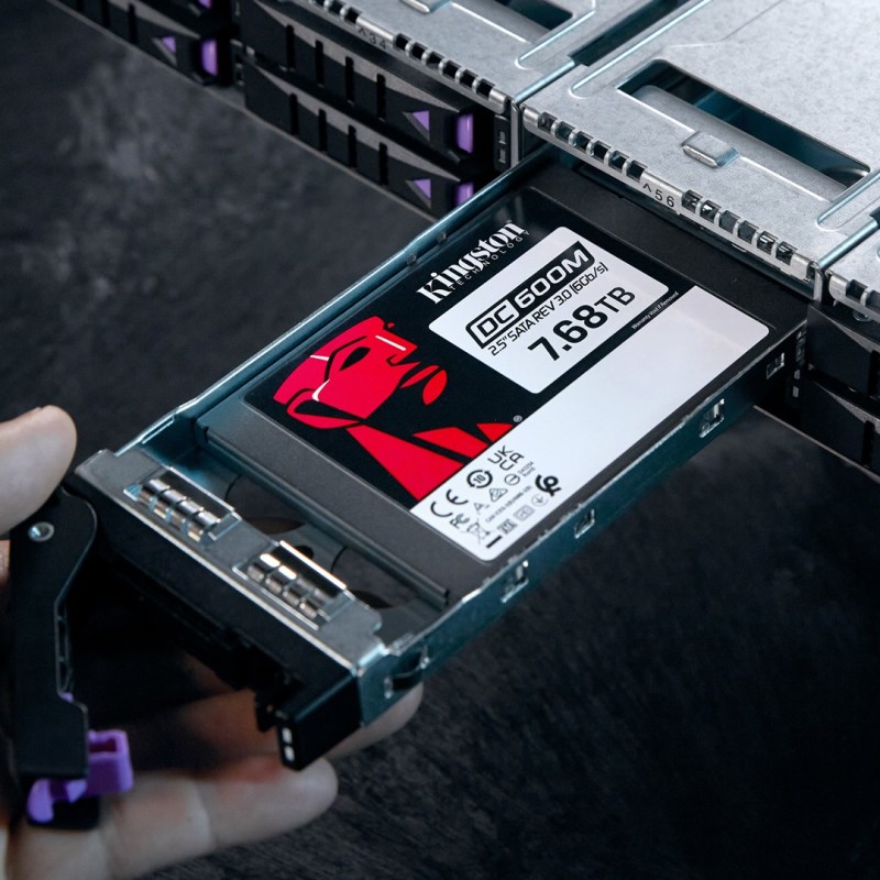 Kingston Technology 7680G DC600M (Mixed-Use) 2.5” Enterprise SATA SSD Kingston Technology 7680G DC600M (Mixed-Use) 2.5” Enterprise SATA SSD