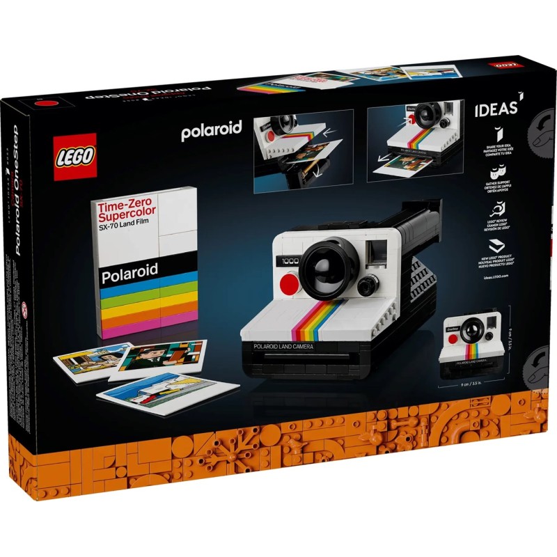 LEGO IDEAS 21345 POLAROID ONESTEP SX-70 CAMERA LEGO IDEAS 21345 POLAROID ONESTEP SX-70 CAMERA