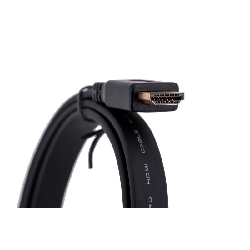Lanberg CA-HDMI-21CU-0010-BK HDMI cable 1 m HDMI Type A (Standard) Black Lanberg CA-HDMI-21CU-0010-BK HDMI cable 1 m HDMI Type A (Standard) Black