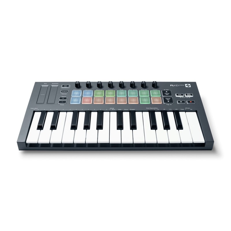 Novation FLKEY Mini - MIDI keyboard dedicated to FL Studio software, 25 keys.