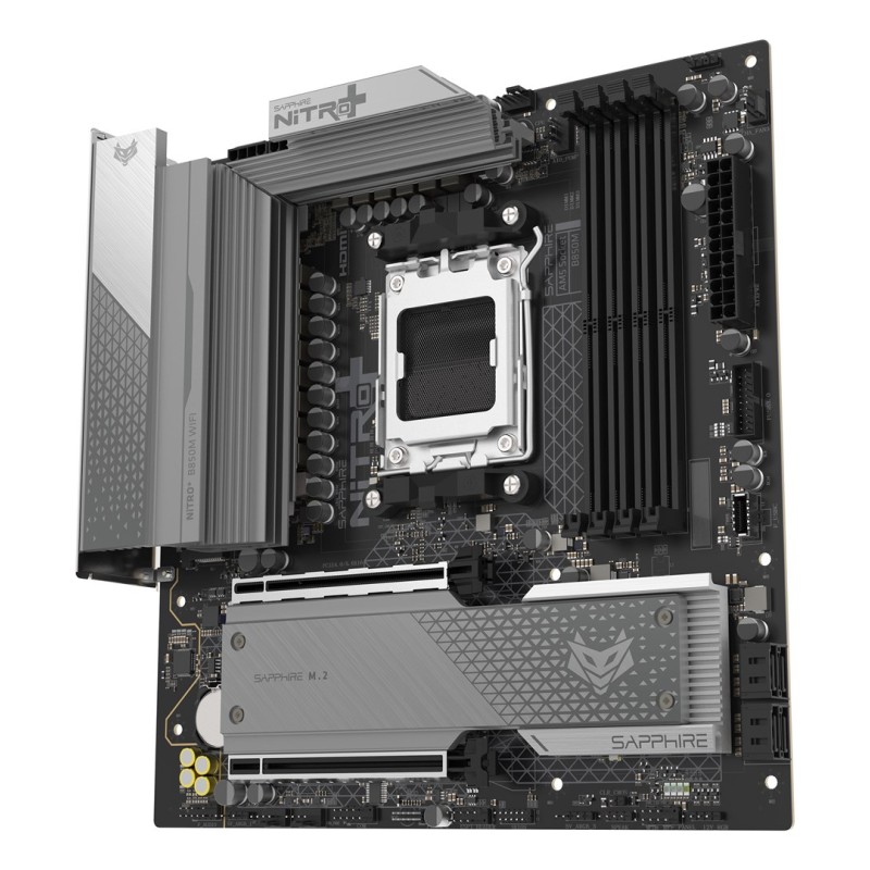 Sapphire NITRO+ B850M WIFI AMD B850 Socket AM5 micro ATX