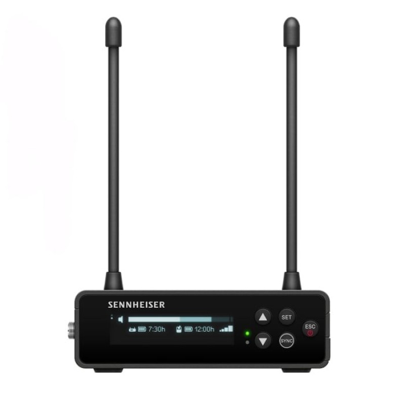 Sennheiser EW-DP ME 4 SET (R4-9) - camera set with miniature transmitter with ME 4 microphone (directional), 552-608 MHz Sennheiser EW-DP ME 4 SET (R4-9) - camera set with miniature transmitter with ME 4 microphone (directional), 552-608 MHz