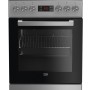 Beko FSM57300GX Freestanding cooker Ceramic Stainless steel A