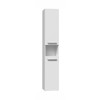 Bathroom cabinet NEL III 31x30x174 cm, matt white Bathroom cabinet NEL III 31x30x174 cm, matt white
