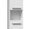 Bathroom cabinet NEL III 31x30x174 cm, matt white