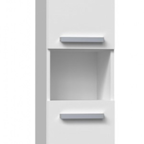Bathroom cabinet NEL III 31x30x174 cm, matt white
