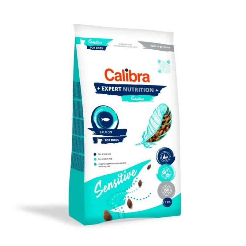 CALIBRA Dog Expert Nutrition Sensitive Salmon - dry dog food - 2kg CALIBRA Dog Expert Nutrition Sensitive Salmon - dry dog food - 2kg
