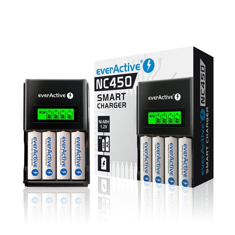 Charger everActive NC-450 Black Edition Charger everActive NC-450 Black Edition