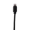 Gembird CC-USB2-AMLM-2M lightning cable Black Gembird CC-USB2-AMLM-2M lightning cable Black