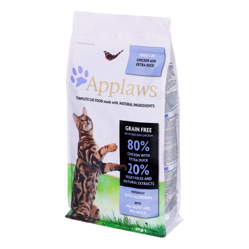 APPLAWS Cat Chicken and duck - dry cat food - 2 kg APPLAWS Cat Chicken and duck - dry cat food - 2 kg