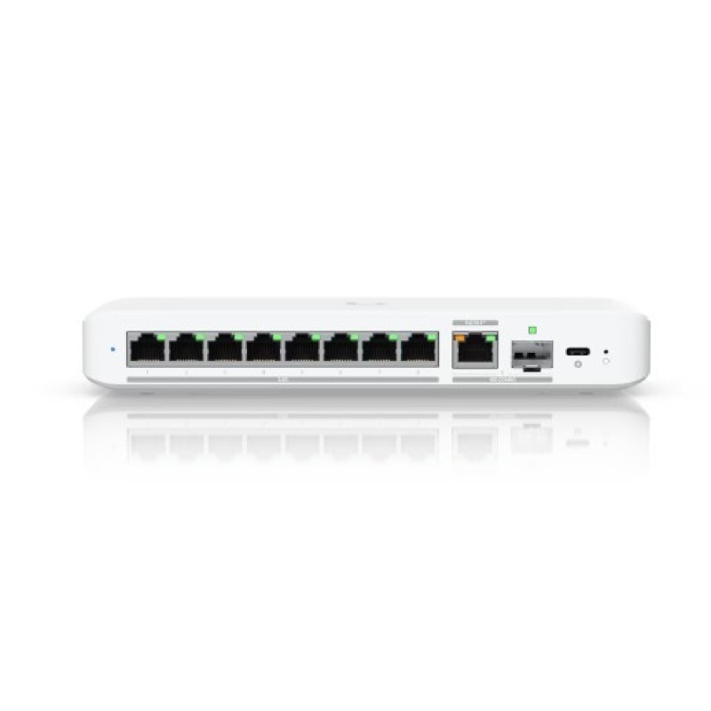Ubiquiti UniFi Flex 2.5G Managed L2 2.5G Ethernet (100/1000/2500) Power over Ethernet (PoE) Desktop/Wall-Mounting White Ubiquiti UniFi Flex 2.5G Managed L2 2.5G Ethernet (100/1000/2500) Power over Ethernet (PoE) Desktop/Wall-Mounting White