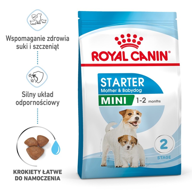 ROYAL CANIN SHN Mini Starter Mother & Babydog - dry dog food - 4 kg ROYAL CANIN SHN Mini Starter Mother & Babydog - dry dog food - 4 kg