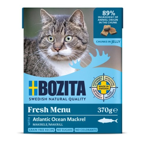 Bozita WITH MACKEREL – CHUNKS IN JELLY Bozita WITH MACKEREL – CHUNKS IN JELLY