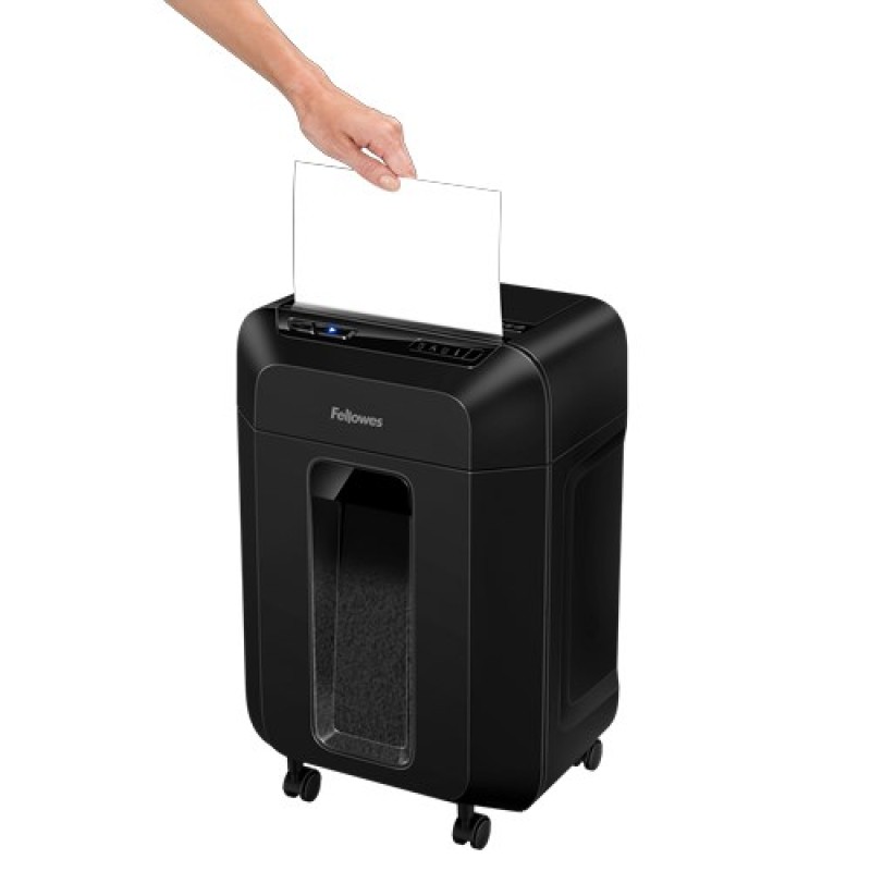 Fellowes AutoMax 90M paper shredder Micro-cut shredding Black Fellowes AutoMax 90M paper shredder Micro-cut shredding Black