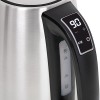 Adler AD 1340 electric kettle 1.7 L 2200 W Black, Silver