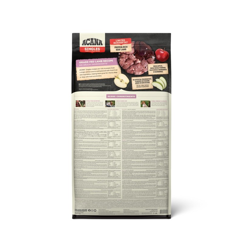 ACANA Singles Grass-Fed Lamb - dry dog food - 17 kg ACANA Singles Grass-Fed Lamb - dry dog food - 17 kg