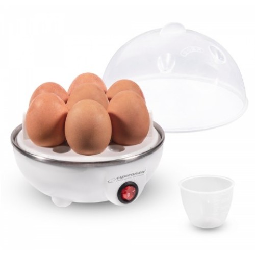 Esperanza EKE001 egg cooker 7 egg(s) 350 W White Esperanza EKE001 egg cooker 7 egg(s) 350 W White