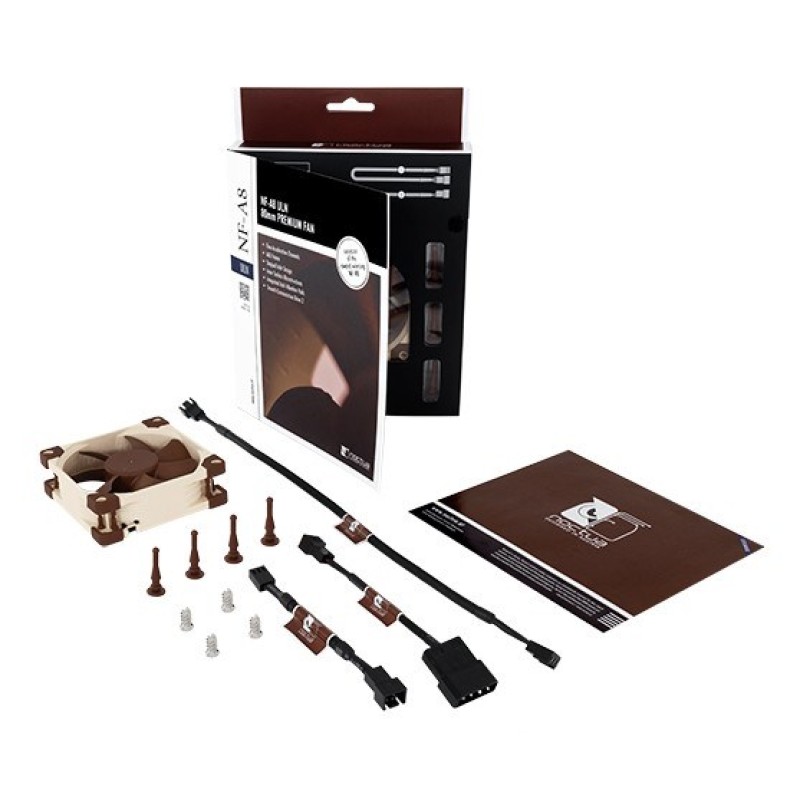 Noctua NF-A8 ULN computer cooling system Computer case Fan 8 cm Beige, Brown Noctua NF-A8 ULN computer cooling system Computer case Fan 8 cm Beige, Brown