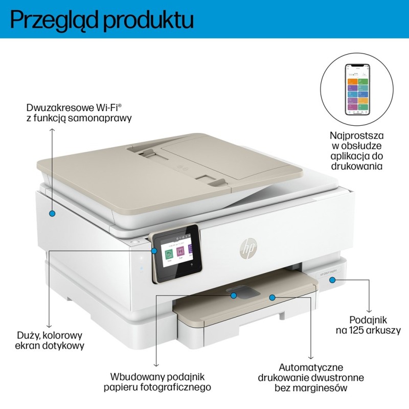 HP ENVY Inspire 7920e All-in-One Printer Thermal inkjet A4 4800 x 1200 DPI 15 ppm Wi-Fi HP ENVY Inspire 7920e All-in-One Printer Thermal inkjet A4 4800 x 1200 DPI 15 ppm Wi-Fi