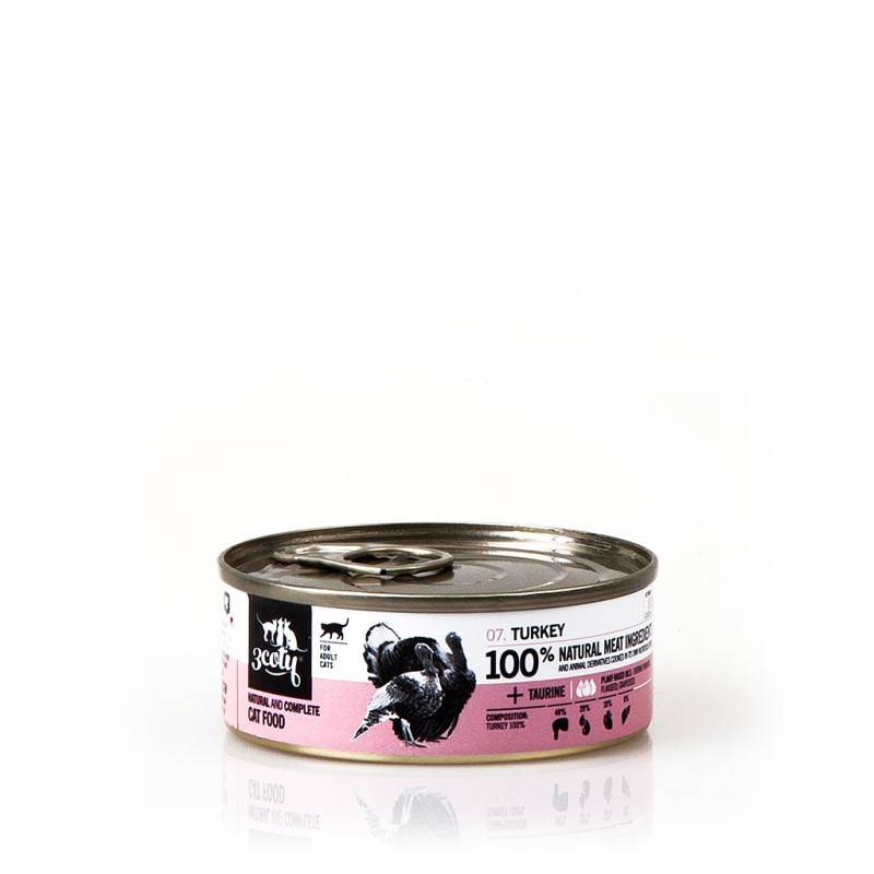 3COTY Turkey - wet cat food - 80g 3COTY Turkey - wet cat food - 80g