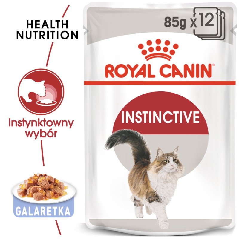 ROYAL CANIN FHN Instinctive in jelly - wet food for adult cats - 12x85g ROYAL CANIN FHN Instinctive in jelly - wet food for adult cats - 12x85g
