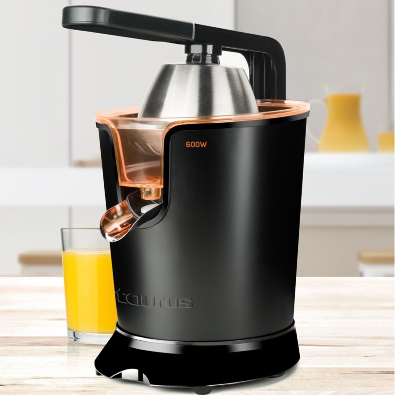 Taurus Easy Press 600 Centrifugal juicer 600 W Black, Brown Taurus Easy Press 600 Centrifugal juicer 600 W Black, Brown