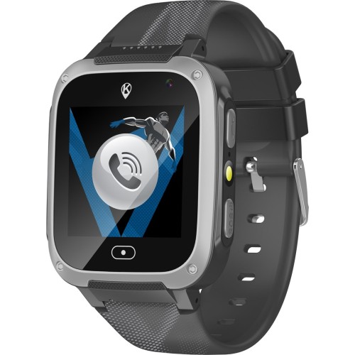 KiDiZ Basic black smartwatch for children