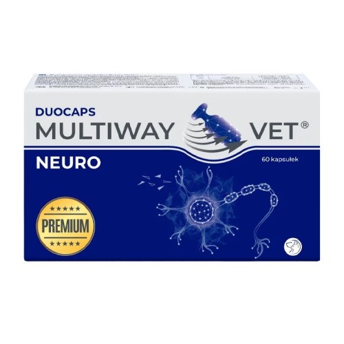 JM SANTE Multiway Vet Duocaps Neuro - twist-off capsules supporting the nervous system for dog and cat – 60pcs JM SANTE Multiway Vet Duocaps Neuro - twist-off capsules supporting the nervous system for dog and cat – 60pcs