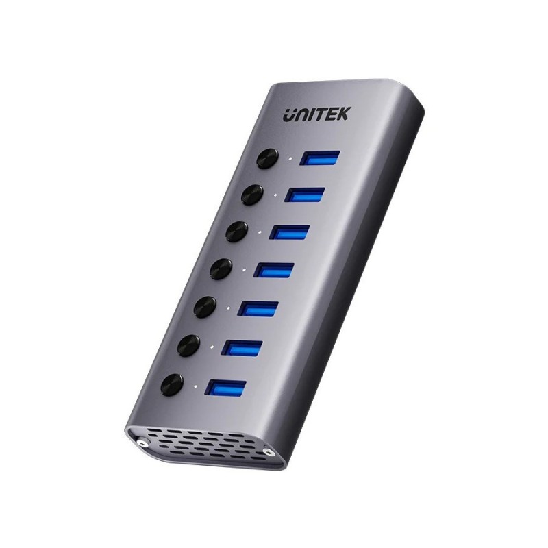 USB-A 3.0 5 Gbps hub with 7-in-1 switch Unitek H1314A01-EU USB-A 3.0 5 Gbps hub with 7-in-1 switch Unitek H1314A01-EU