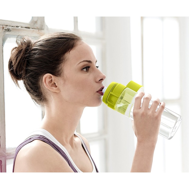 Brita Vital Fill&Go 0.6 litre lime green filter bottle Brita Vital Fill&Go 0.6 litre lime green filter bottle
