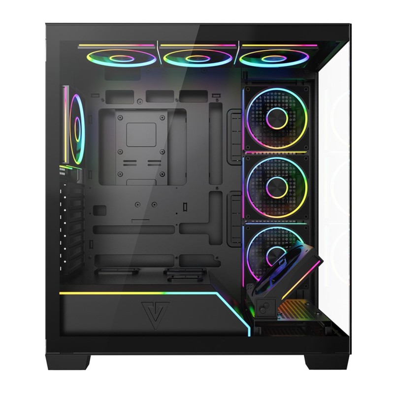 MODECOM VOLCANO STELLAR PLUS ARGB MIDI 8F BLACK