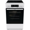 Gorenje GECS5C70WA cooker Freestanding cooker Coil hob White A Gorenje GECS5C70WA cooker Freestanding cooker Coil hob White A