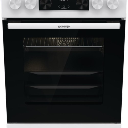Gorenje GECS5C70WA cooker Freestanding cooker Coil hob White A
