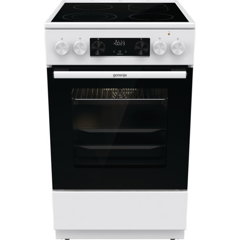 Gorenje GECS5C70WA cooker Freestanding cooker Coil hob White A Gorenje GECS5C70WA cooker Freestanding cooker Coil hob White A