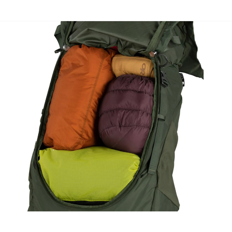 Trekking Backpack Osprey Kestrel 58 Black L/XL Trekking Backpack Osprey Kestrel 58 Black L/XL