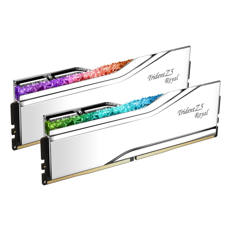 G.Skill Trident Z5 Royal F5-6800J3446F48GX2-TR5S memory module 96 GB 2 x 48 GB DDR5 G.Skill Trident Z5 Royal F5-6800J3446F48GX2-TR5S memory module 96 GB 2 x 48 GB DDR5