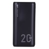 SILICON POWER QS15 Powerbank External battery 20000 mAh 2x USB QC 3.0 1x USB-C PD (SP20KMAPBKQS150K) Black