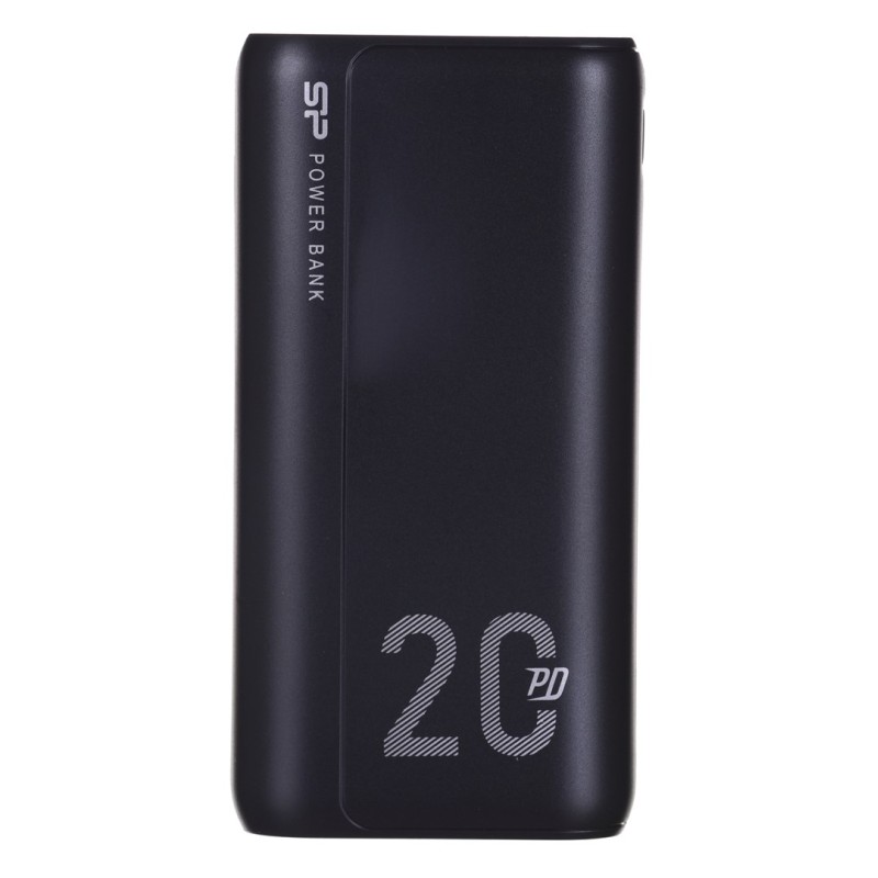 SILICON POWER QS15 Powerbank External battery 20000 mAh 2x USB QC 3.0 1x USB-C PD (SP20KMAPBKQS150K) Black SILICON POWER QS15 Powerbank External battery 20000 mAh 2x USB QC 3.0 1x USB-C PD (SP20KMAPBKQS150K) Black