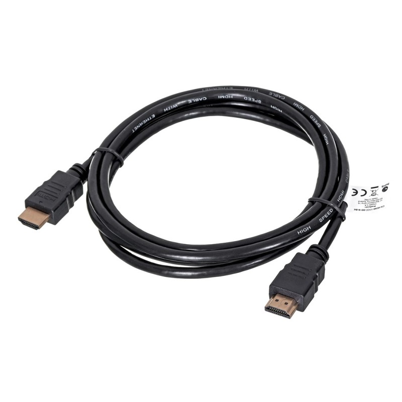Lanberg CA-HDMI-11CC-0018-BK HDMI cable 1.8 m HDMI Type A (Standard) Black Lanberg CA-HDMI-11CC-0018-BK HDMI cable 1.8 m HDMI Type A (Standard) Black