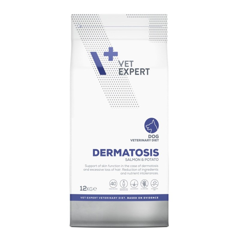 VET EXPERT Veterinary Diet Dermatosis Dog Salmon & Potato - dry dog food - 12 kg VET EXPERT Veterinary Diet Dermatosis Dog Salmon & Potato - dry dog food - 12 kg