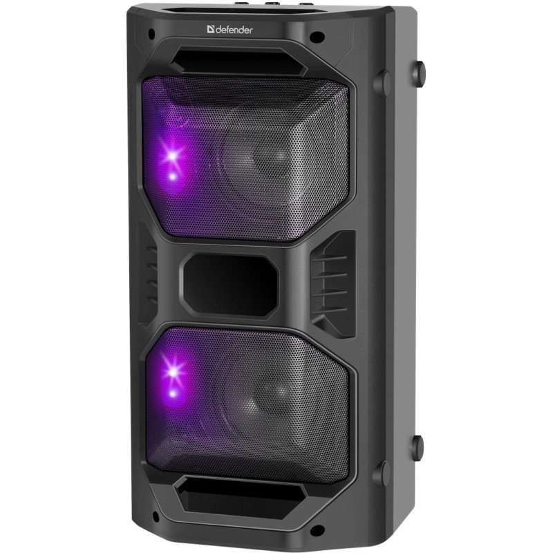 Defender Rage Stereo portable speaker Black 50 W Defender Rage Stereo portable speaker Black 50 W