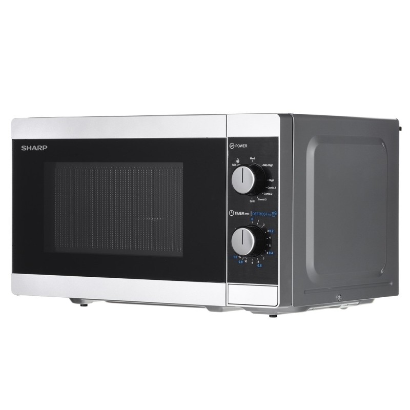 Sharp Home Appliances YC-MG01E-S microwave Countertop Combination microwave 20 L 800 W Black, Grey Sharp Home Appliances YC-MG01E-S microwave Countertop Combination microwave 20 L 800 W Black, Grey